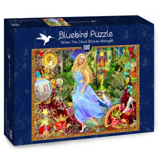 Bluebird-Puzzle, wenn die Uhr Mitternacht schlägt, 500 Teile