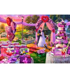 Puzzle Bluebird Hochzeitstag 1000 Teile