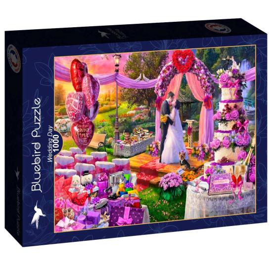 Puzzle Bluebird Hochzeitstag 1000 Teile