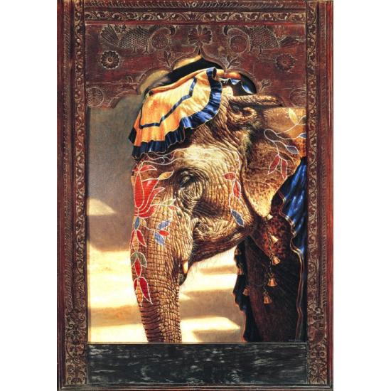 Bluebird Painted Lady Puzzle mit Rahmen von 2000 Teilen