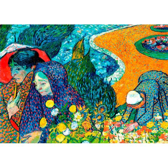 Puzzle Bluebird Damen von Arles, Erinnerung an den Garten in Ett