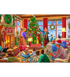 Puzzle Bluebird Weihnachtsdekoration 1000 Teile
