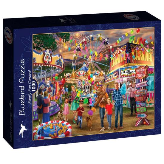 Puzzle Bluebird Familienspaß-Karneval 1000 Teile