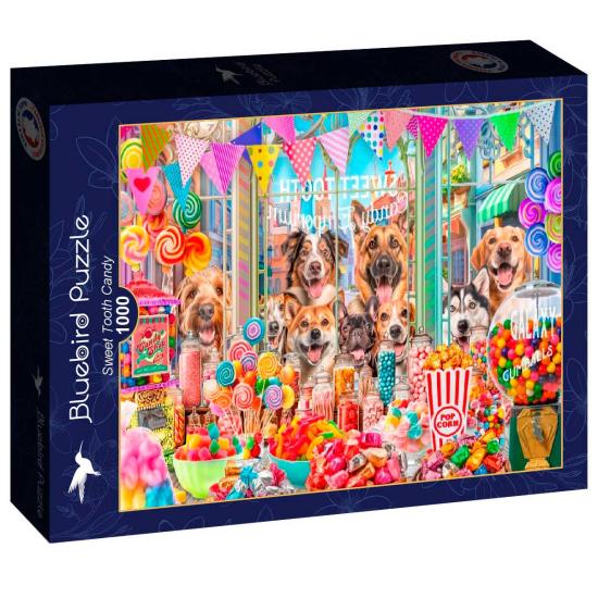 Puzzle Bluebird Süßigkeiten für Naschkatzen 1000 Teile Puzzle Bluebird Süßigkeiten für Naschkatzen 1000 Teile