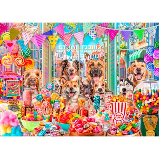 Puzzle Bluebird Süße Süßigkeiten für Naschkatzen 500 Teile