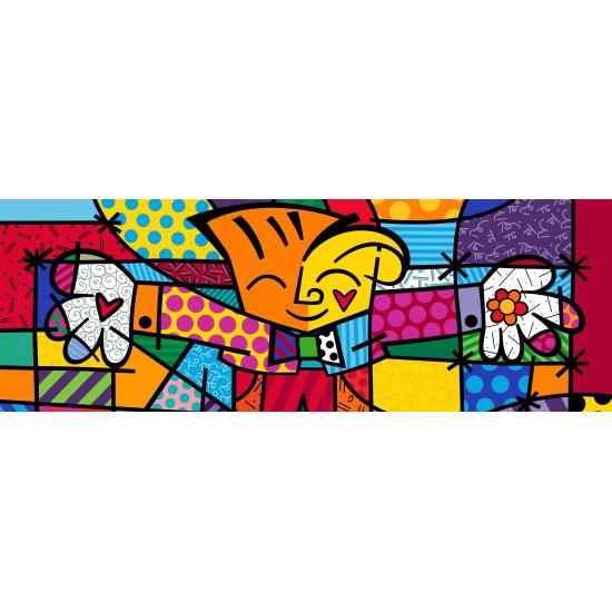 Puzzle Bluebird Die Umarmung Panorama 1000 Teile