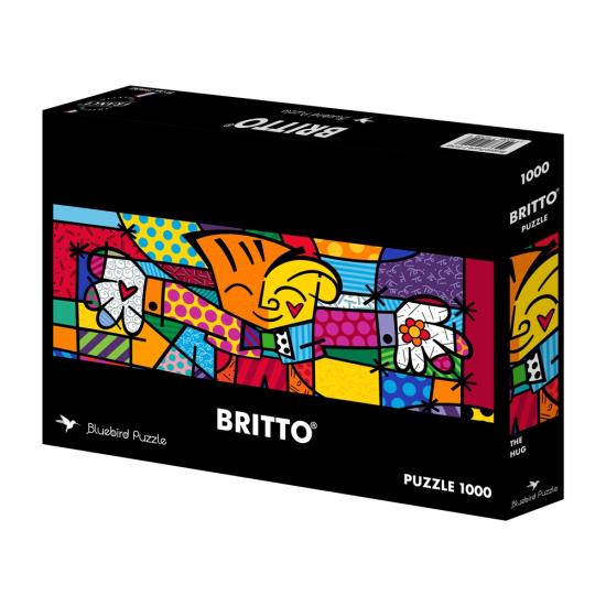 Puzzle Bluebird Die Umarmung Panorama 1000 Teile