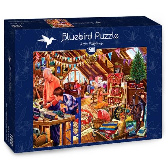 Puzzle Bluebird The Attic Games 1500 Teile