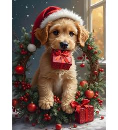 Puzzle Bluebird Weihnachtsmanns Welpe XXL 300 Teile