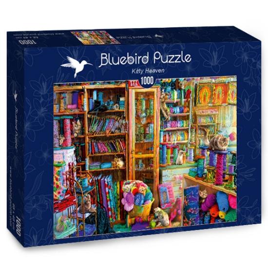 Puzzle Bluebird Cat's Heaven 1000 Teile