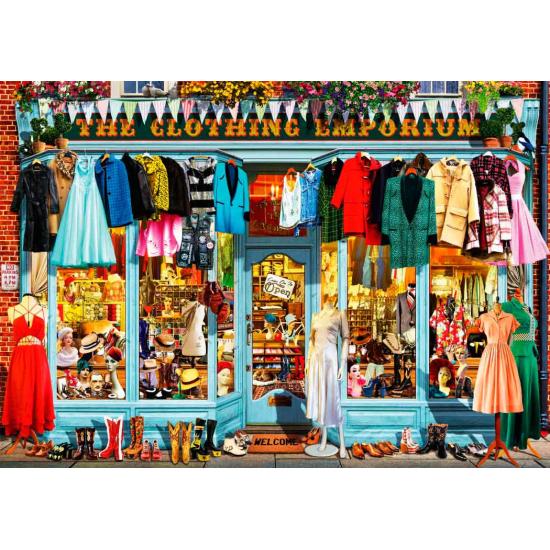 Bluebird The Clothing Emporium Puzzle 1000 Teile