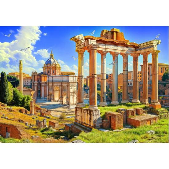 Puzzle Bluebird Das Forum Romanum 1000 Teile