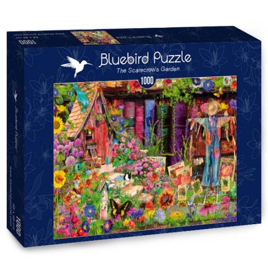 Bluebird Der Garten der Vogelscheuche Puzzle 1000 Teile