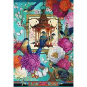 Puzzle Bluebird Der Asiatische Garten 1000 Teile