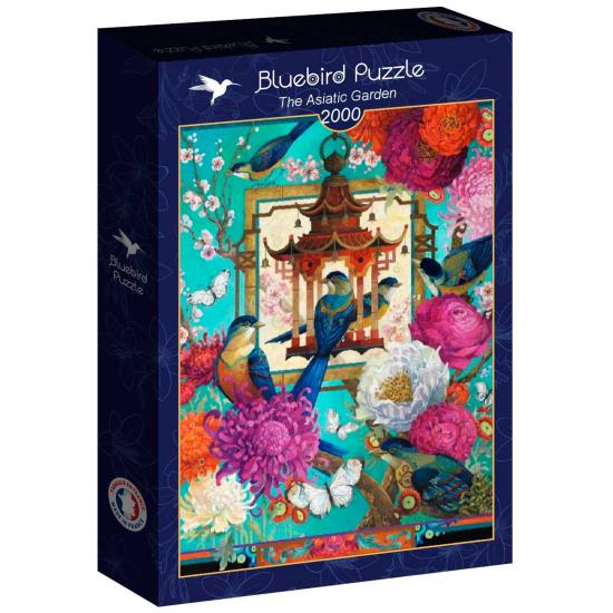 Puzzle Bluebird Der Asiatische Garten 2000 Teile
