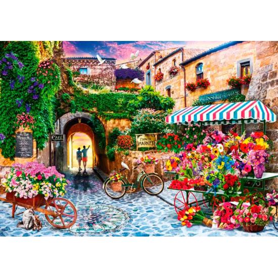 Bluebird Der Blumenmarkt Puzzle 1000 Teile