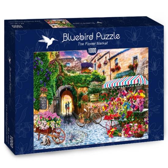 Bluebird Der Blumenmarkt Puzzle 1000 Teile
