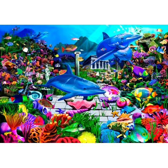 Bluebird Puzzle Die verlorene Unterwasserwelt 1000 Teile