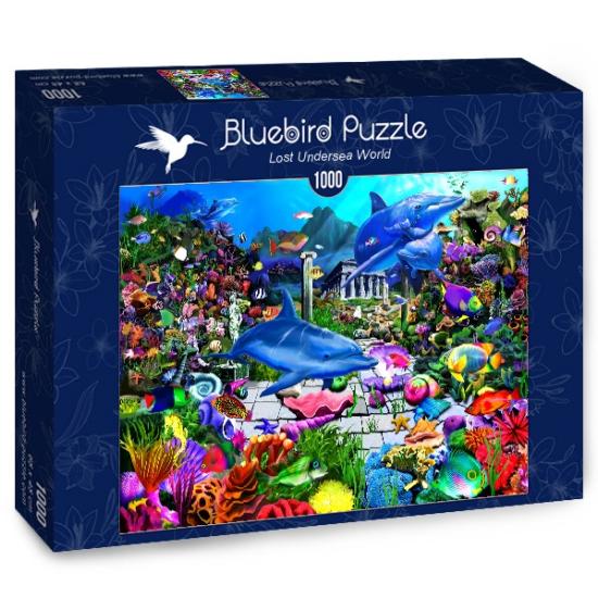 Bluebird Puzzle Die verlorene Unterwasserwelt 1000 Teile