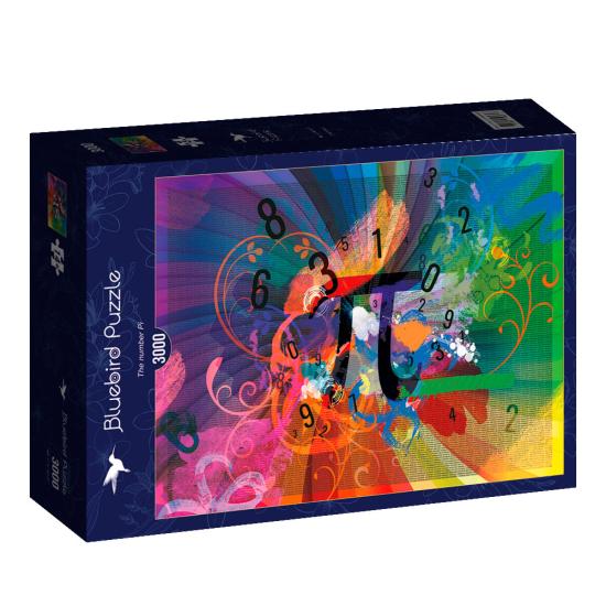 Bluebird Puzzle Die Zahl Pi mit 3000 Teilen