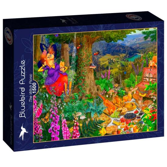 Bluebird Puzzle Das Hexenpicknick 1500 Teile Bluebird Puzzle Das Hexenpicknick 1500 Teile