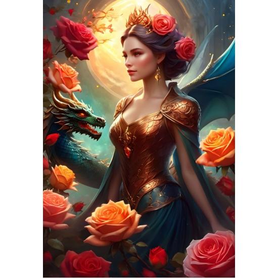 Puzzle Bluebird Die Macht des Drachen 1000 Teile