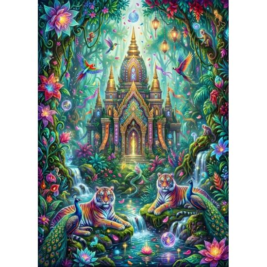 Puzzle Bluebird Das Tigerrefugium 500 Teile