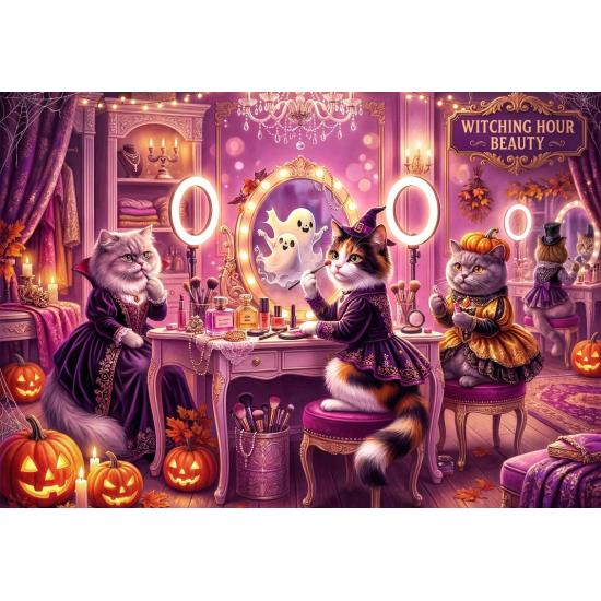 Puzzle Bluebird Der Schminktisch der Hexen 1000 Teile