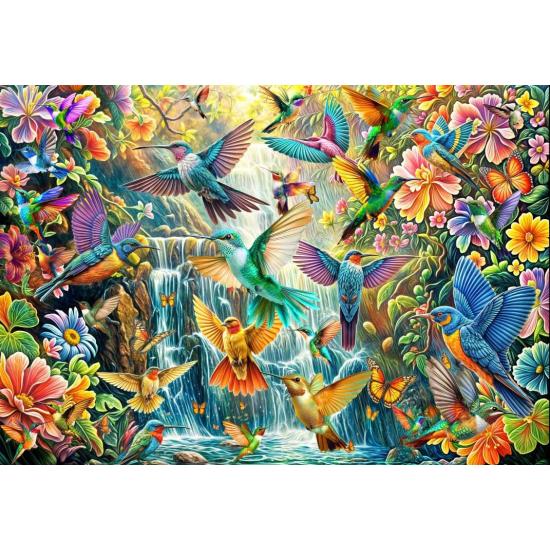 Puzzle Bluebird Der Flug Der Kolibris 1000 Teile