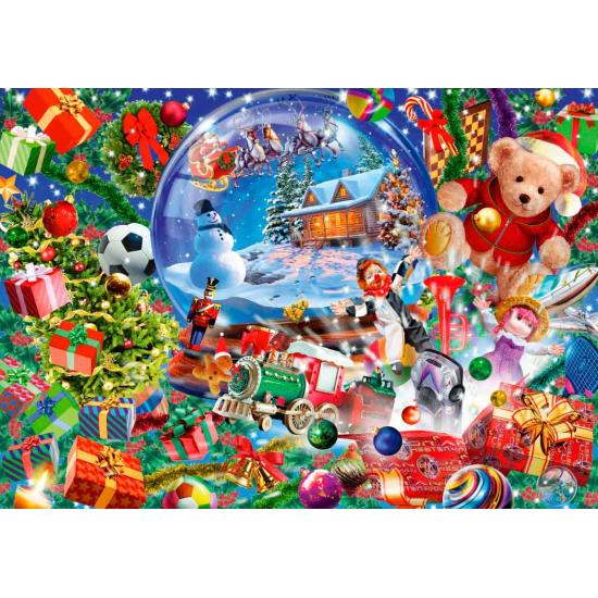 Bluebird Christmas Sphere Puzzle 1000 Teile