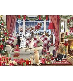 Puzzle Bluebird Warten Auf Den Weihnachtsmann 1000-teilig