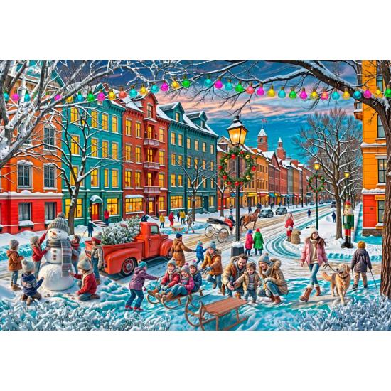 Puzzle Bluebird Warten Auf Weihnachten 1000 Teile