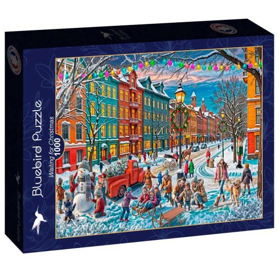 Puzzle Bluebird Warten Auf Weihnachten 1000 Teile