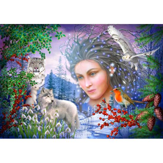 Bluebird Spirit of Winter Puzzle 1000 Teile