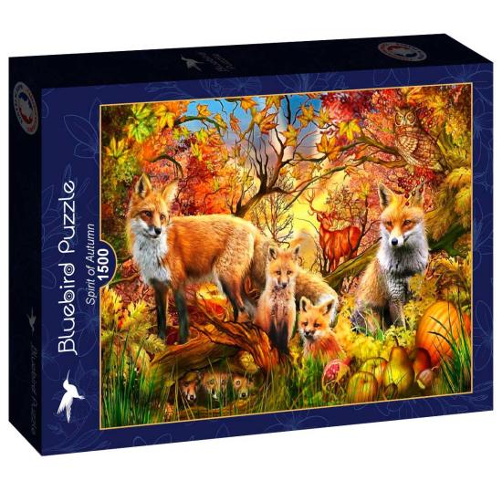 Puzzle Bluebird Geist des Herbstes 1500 Teile