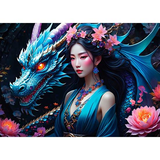 Bluebird Puzzle Japanischer Geist 2x500 Teile