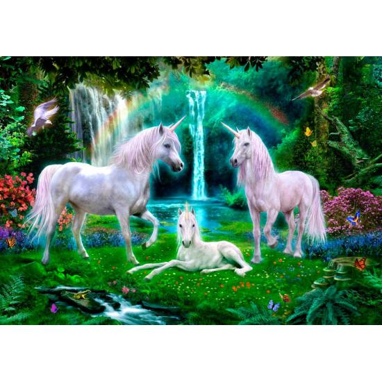 Bluebird Rainbow Unicorn Familienpuzzle 1000 Teile