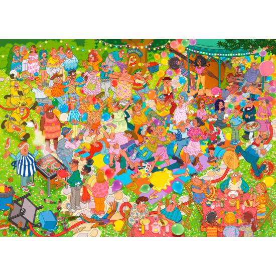Puzzle Bluebird Gartenparty 1500 Teile Puzzle Bluebird Gartenparty 1500 Teile