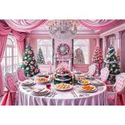 Puzzle Bluebird Weihnachtsfest In Pink 1000 Teile