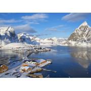 Puzzle Bluebird Fjord  Lofoten-Archipel 500 Teile