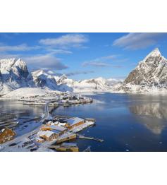 Puzzle Bluebird Fjord  Lofoten-Archipel 500 Teile