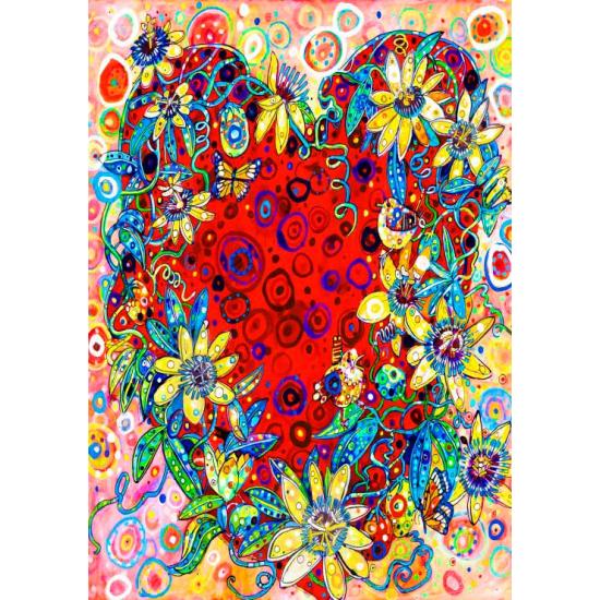 Bluebird Passion Flower Puzzle 1500 Teile