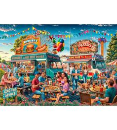 Puzzle Bluebird Food Trailer 1000 Teile