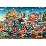 Puzzle Bluebird Food Trailers 2000 Teile