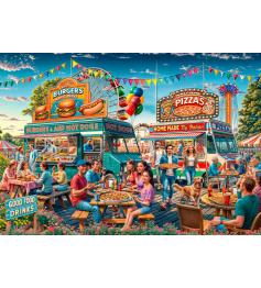 Puzzle Bluebird Food Trailers 2000 Teile
