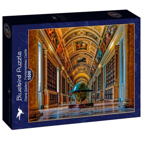 Bluebird Puzzle Diana Gallery, Schloss Fontainebleau aus dem Jah