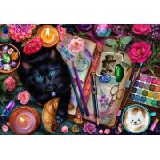 Puzzle Bluebird Schlaue Katzen 1000 Teile