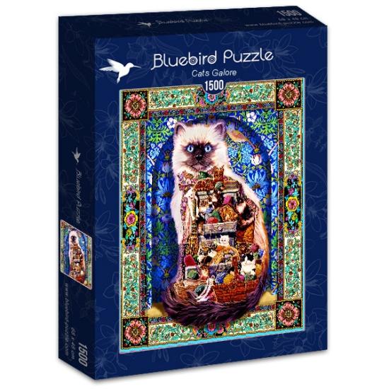 Bluebird Cats Galore Puzzle 1500 Teile