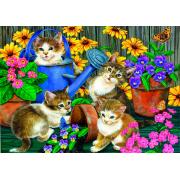 Bluebird Naughty Cats in the Garden Puzzle 1000 Teile