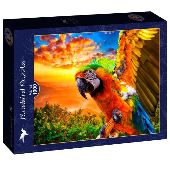 Bluebird-Ara-Puzzle mit 1000 Teilen